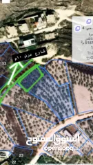  1 قطعة أرض سكنية مميزة للبيع غرب نابلس