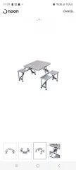  1 طاولة الألمنيوم قابلة للطي Aluminum folding table