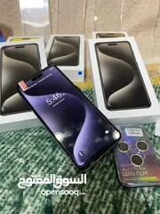  1 عرض خاص ولفتره محدود  Iphone15 Pro max