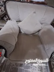  4 طقم كنب خشب زان من النوع الثقيل مجدد  الرقم واتس اب فقط