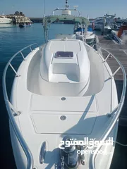  7 AL Dhaen boat wave breaker 365 white and navy blue