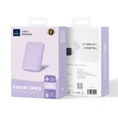  6 WiWU Wi-P037 5000mAh Magnetic Power Bank   -NEW -MEGAByte