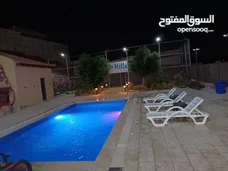  4 مزرعة وشالية جو هيلز جرش استمتع بأجمل الأوقات مع الأهل والأصحاب في شالية جو هيلز  الموقع : جرش ،