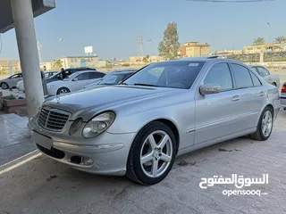  5 مرسيدس باشا E240 موديل 2004 كمبيو عادي