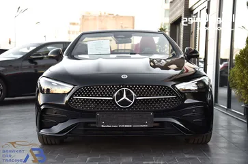  7 مرسيدس سي ال اي كشف نايت بكج مايلدهايبرد موديل2024 Mercedes CLE200 Convertible AMG Kit Night Package