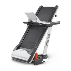  2 Yowza Fitness Chicago White Treadmill - جهاز مشي