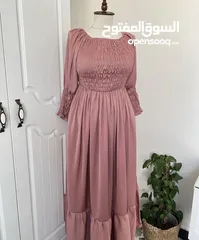  2 فستان زهري