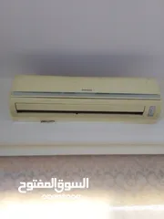  2 مكيف سامسونج وحده داخليه 70دينار