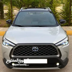  1 استأجره الان جيب تويوتا كورولا كروس موديلات 2023 - هايبرد - فل كامل الاضافات وكالة للايجار الان