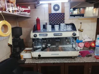  2 عدة كوفي شوب كاملة للبيع