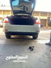  5 سكودا اوكتافيا 2016 لون ابيض - نابلس