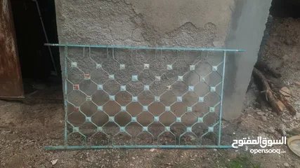  5 شباك ألمنيوم مع شبك حمايه