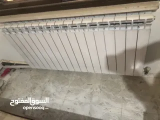  21 ماطور تدفئة مركزية مع خزان سولار مع الراديترات (المشعاعات)