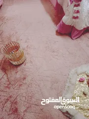  10 غرفة نوم كاملة تفصيل ، استعمال بسيط 4 شهور، شامل برادي ، سجادة،