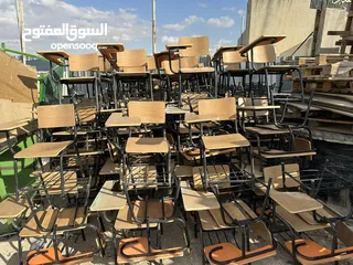  7 كرسي محاضرات يصلح للمدارس والمراكز التعليمية ورياض الاطفال بحال الوكالة