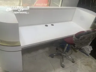  3 ميز كاشير يرهم مكتبي أو شركات أو مطاعم أو صالونات