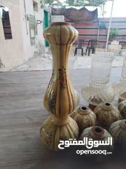  4 قطع ثريا بورسلان قديم
