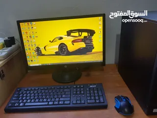  3 كمبيوتر PC hp i5 ssd gta v grand pubg free fire