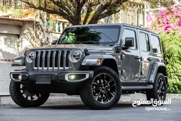  1 Jeep Wrangler Sahara 2021 UNLIMITED Plug in hybrid 4xe