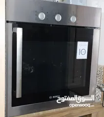  1 فرن مستعمل كهربائي ولا خدش تيربو نوعية بوش ألماني للبيع بسعر 250 شيكل لاستلامه من منطقة المخفية