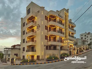  19 شقة فخمة تسويه شبه ارضي #مساحة #180م مع تراس 150م #للبيع في مرج الحمام (مشروع75)