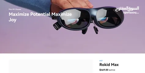  3 Rokid Max AR Glasses