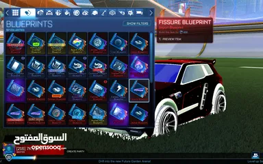  6 حساب روكيت ليق للبيع rocket league