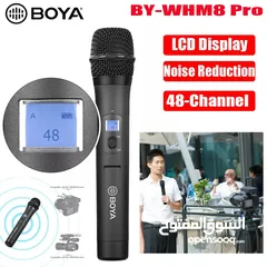  1 Boya BY-WHM8 Pro مايكروفون لا سلكي