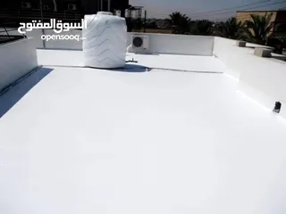  13 عزل الاسطح المنازل بمادة الاكريلك ...