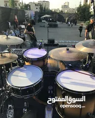  3 درمز احترافي مع صنجات احترافية Tama professional drumset /drums
