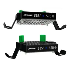  3 TYX-3606 cooling stand with dual holder قاعدة تبريد مع بطاريات وشاحن مضيئة