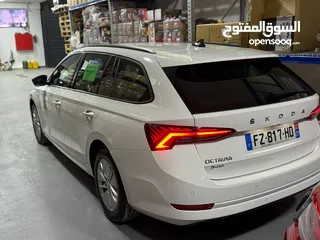  5 سكودا اوكتافيا ستيشن 2021 بحالة الوكالة