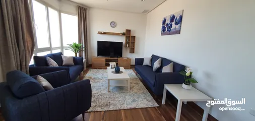  2 for rent Seaview one bedroom furnished  in fintas