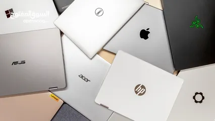  1 متوفر لدينا عدة أنواع لابتوبات لأي شي بخطر على بالكم سواء مستعمله خفيف او جديد