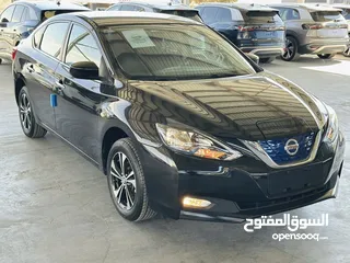  11 نيسان سيلفي كهرباء 2019 ممشى قليل جداً اصلي 30 الف كيلو ل60 الف فحص كامل اتوسكور A فحص البطاريه 100
