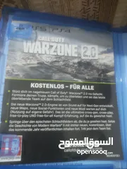  4 قرص العاب (سي دي)  Call of Duty modern warfare 2جديد غير مستخدم بلايستيشن 5 2023
