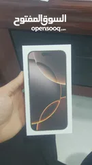  1 ايفون 16 برو ماكس 256 جيجا اللون الصحراوي جديد لم يستعمل نهائي  iPhone 16 Pro Max 256GB Desert Rose