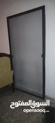  4 باب ألمنيوم سحاب زجاج اسود مع أباجوره