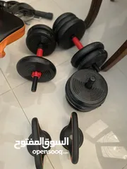  3 جهاز رياضه ودامبل