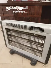  2 مدفأة كهربائية مستعملة