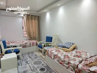 2 شقة مفروشة للايجار الشهري او الاسبوعى في خالد بك الوليد