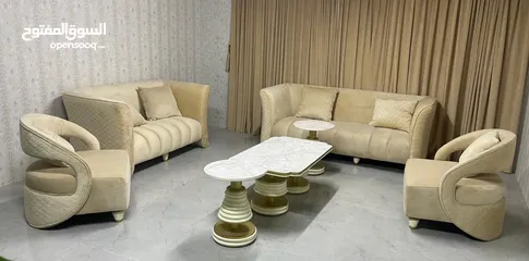  1 sofa set and table set  for sale