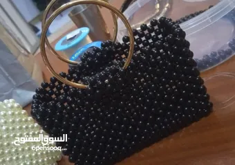  6 شنط خرز كريستال يدوي بتصميم أنيق وعصري