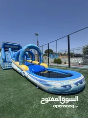  22 تأجير العاب نفخ وسحاسيل وشخصيات والعاب مائية