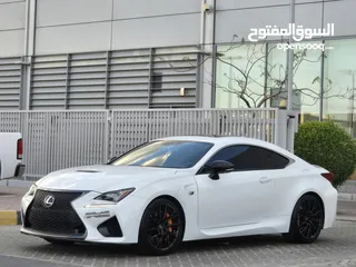  3 LEXUS RC-F PLATINUM 2016 GCC PERFECT CONDITION // FULL OPITION