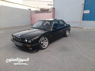  2 بي ام دبليو BMW E30  320  بوز نمر موديل 1986 محدثة 1990