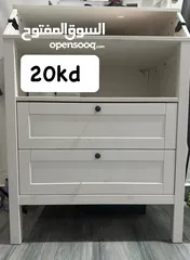  4 Kids wardrobe + changing table with drawers! IKEA