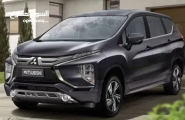  5 جيب ميتسوبيشي اكس باندار  7 ركاب موديل 2025 /# مكتب الياقوت لتأجير السيارات السياحيه