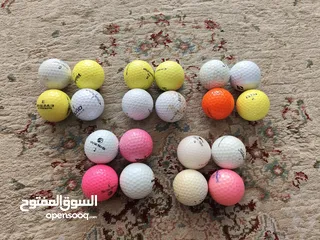  1 20 Assorted Golf Balls