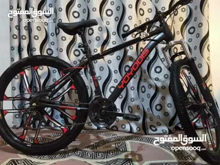  1 دراجة هوائية جنط 26 استعمال اسبوع
